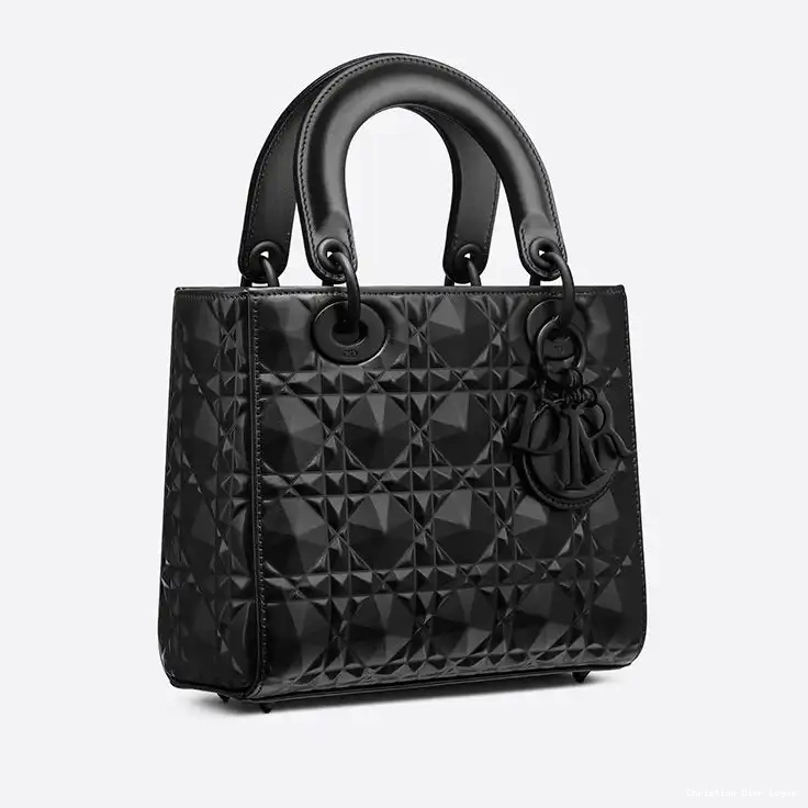 Cheap Motif Dior Bag with Diamond Cannage Black Lady ABCDior Ultramatte My Calfskin 0701 Luxury